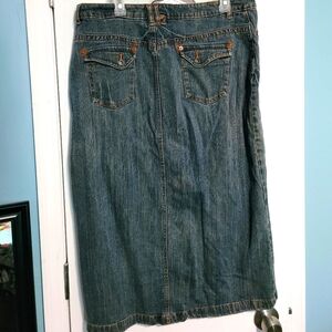 Denim skirt